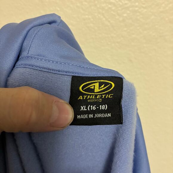 Athletic Works Perfect Peri Athletic Hoodie Womens Size XL (16/18) - Picture 6 of 9